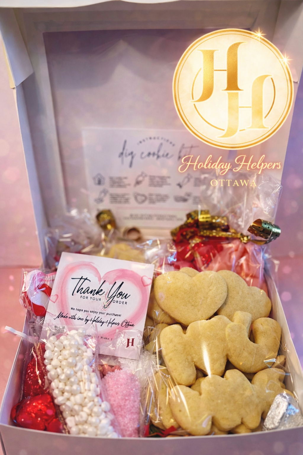Mini Valentines Day DIY Cookie Kit